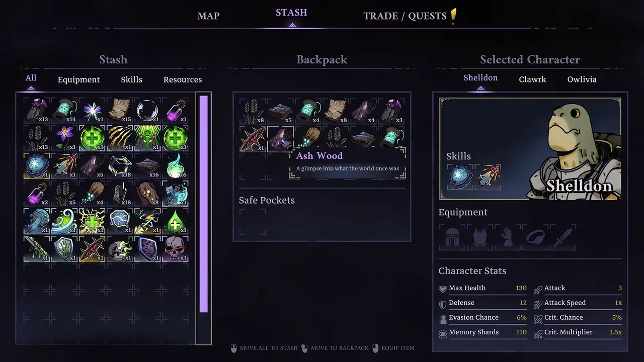 Skills & Raids Screenshot 2