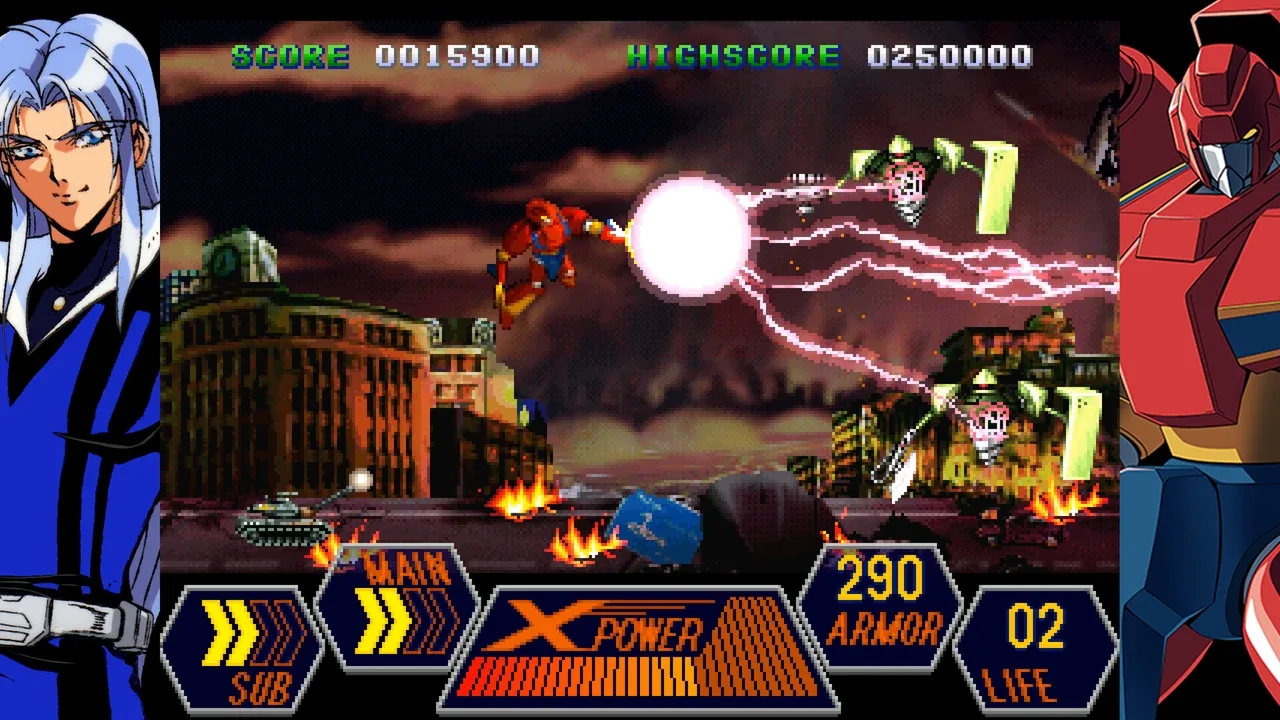 70s-style Robot Anime Geppy-X Screenshot 2