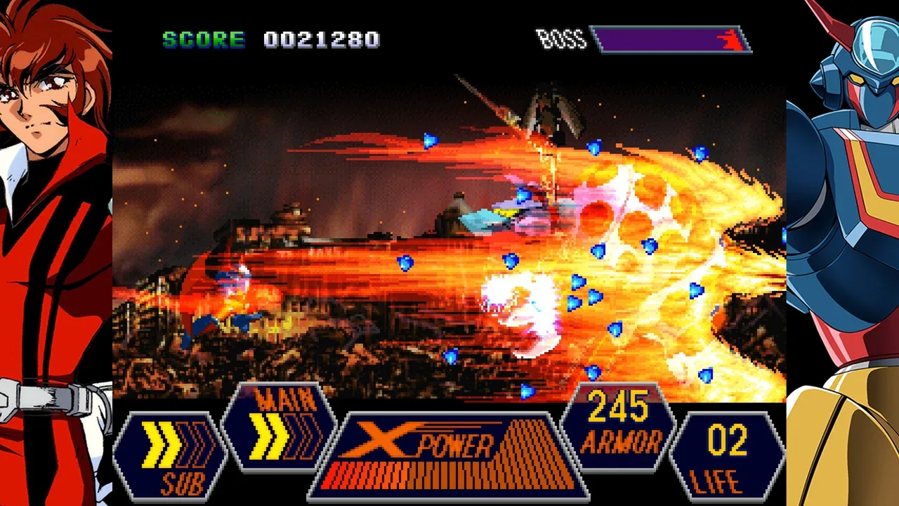 70s-style Robot Anime Geppy-X Screenshot 4
