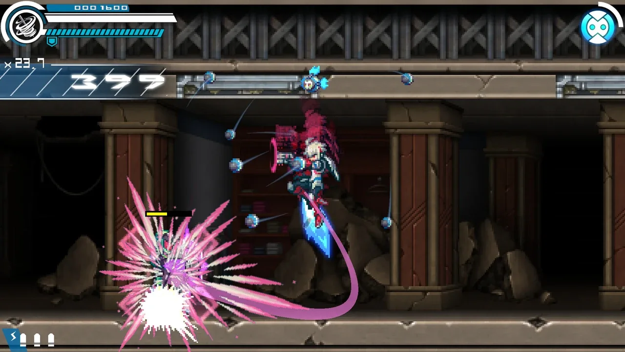 Gunvolt Chronicles: Luminous Avenger iX 1+2 Dual Collection Screenshot 4