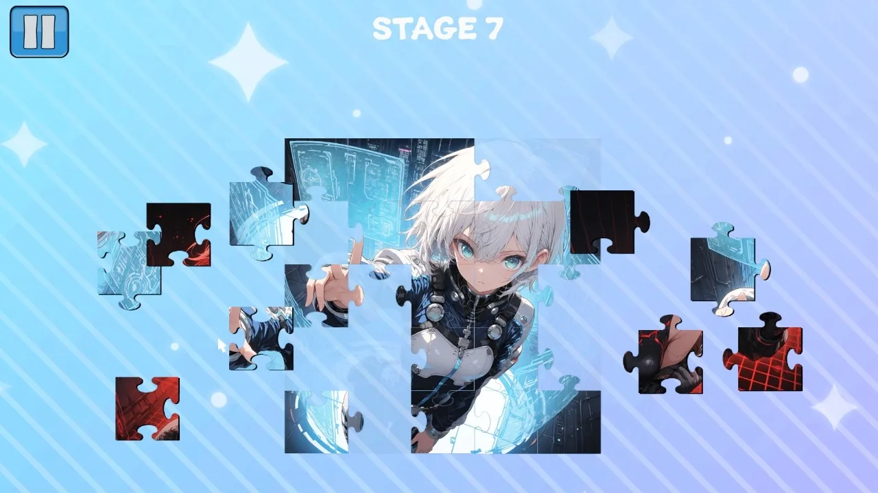 Flip-Flip Jigsaw Girls Screenshot 3