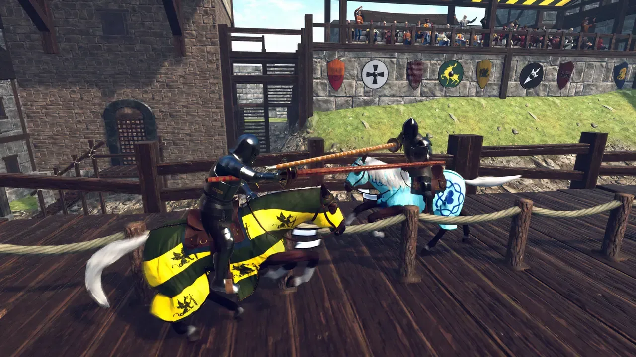 Mounted Knights Battle: Medieval Warrior Simulator Screenshot 1