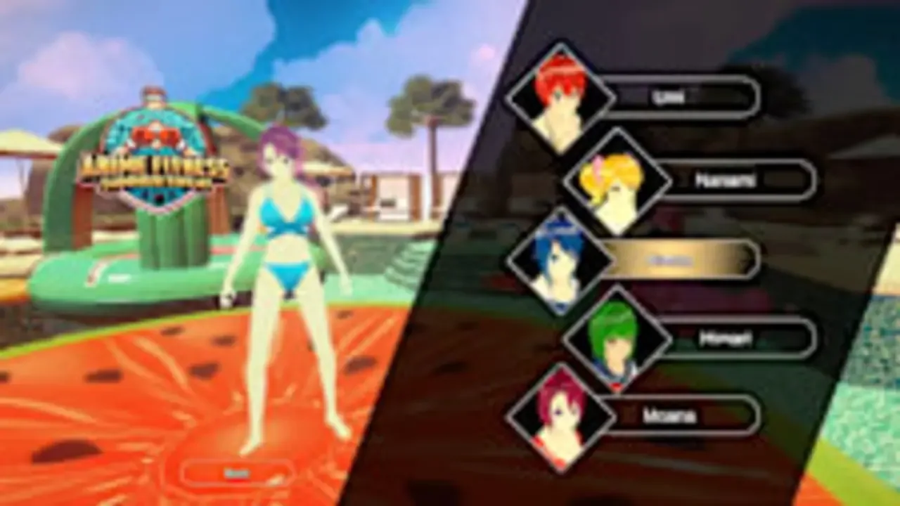 Anime Fitness: Summer Sweat Screenshot 4